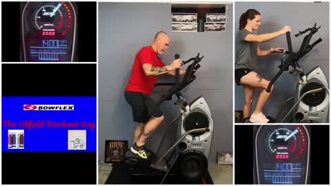 Bowflex Max Trainer !4 Minute Interval Pro and Beginner Duet Workout