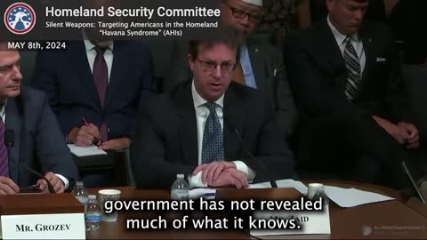 MAY 8TH 2024 ENERGY WEAPON CONGRESSIONAL HEARING