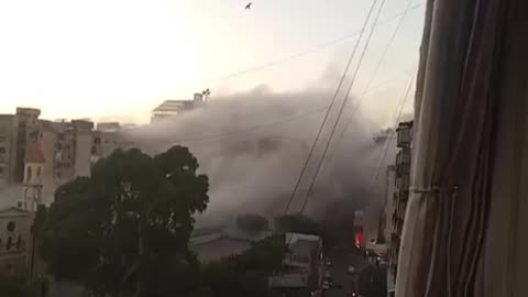 Israel has bombed Beirut
