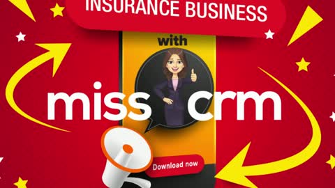 Miss CRM, the best CRM software can help you grow your insurance business.