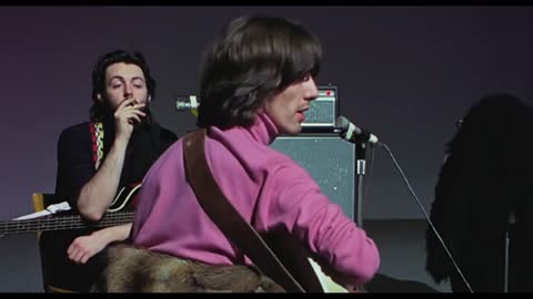 THE BEATLES - George's admiring Eric Clapton & Billy Preston