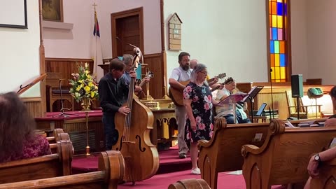 Bluegrass Gospel Service Was Great Yesterday