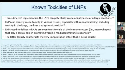 Dr. Byram Bridle: The known toxicities of LNPs: