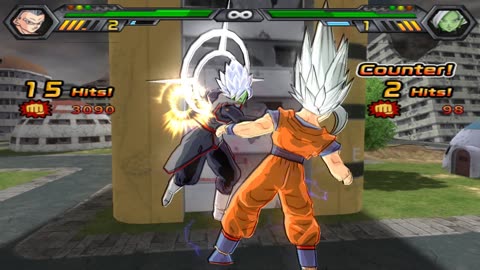 Beast Gohan VS Fused Zamasu - DBZ Budokai Tenkaichi 4