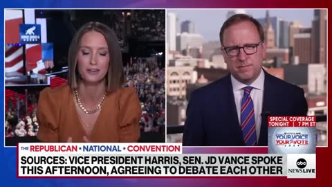 Kamala Harris, J.D. Vance agree to vice presidential debate, sources say
