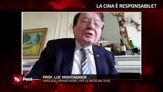 🔴 Premio Nobel Prof. Luc Montagnier ospite a "TG2 Post" del 12/05/2020.