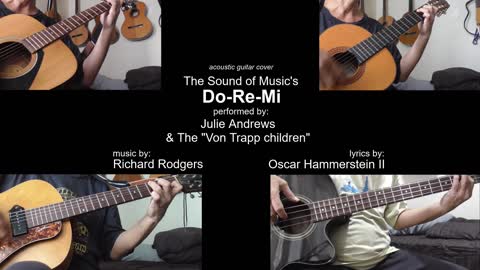 Guitar Learning Journey: The Sound of Music's "Do Re Mi" cover - vocals