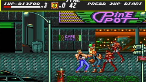 Streets of Rage Level 01 #retrogaming #arcadegame #streetsofrage #nedeulers