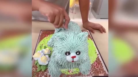 Dog Reaction to Cutting Cake 🤣 l Funny Dog Cake Reaction l Gang