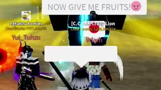 Regular day of Blox Fruits #RoBlox #Shorts #Funny