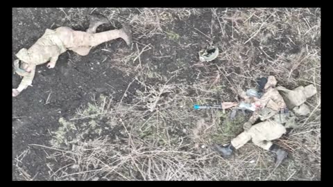 Compilation of Russian FPV drone strikes on Ukrainian Armed Forces infantry **Graphic**