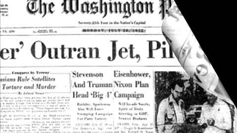 UFO-OVNI-UFOs In Washington D.C~1952 Washington D.C UFO Incident Also Known As The Washington Flap Or The Washington National Airport Sightings