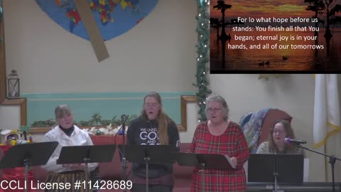 Sunday Service at Moose Creek Baptist Church 12/31/2023