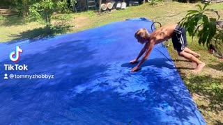 Slip-n-slide extravaganza