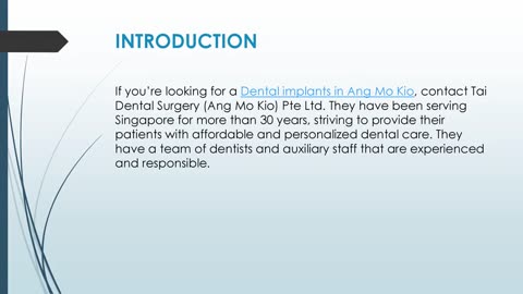 Best Dental implants in Ang Mo Kio