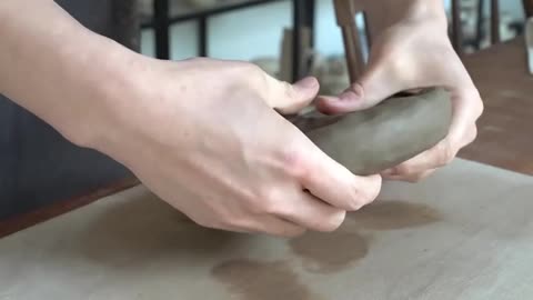 How To Turn Clay Into A Circle