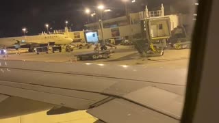 American Airlines land in Tampa Airport