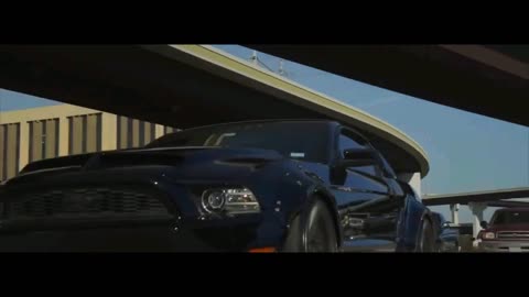 Black Mustang Car Video Cinematic | black mustang gt
