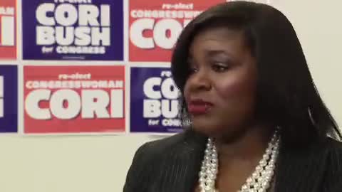 Congresswoman Cori Bush is asked if she wants to see Biden run for a second term