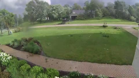 Tornado Goes Down The Street