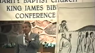 Dr Ruckman, To do less than best KJV conf 1993