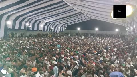 ईदगाह मैदान पर हुई सुन्नी जमात की तकरीर,बरेली से आए मेहमान,समाज के हजारों लोगों ने सुनी तकरीर