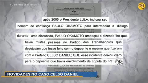 "LULA é um dos MANDANTES do ASSASSINATO do prefeito Celso Daniel." (Marcos Valério)