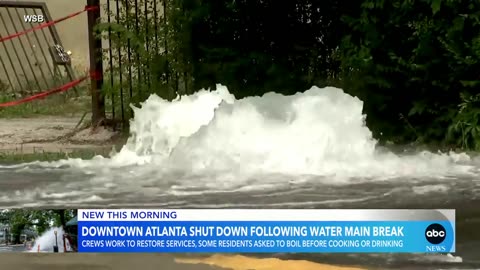 Atlanta declares state of emergency following water main break