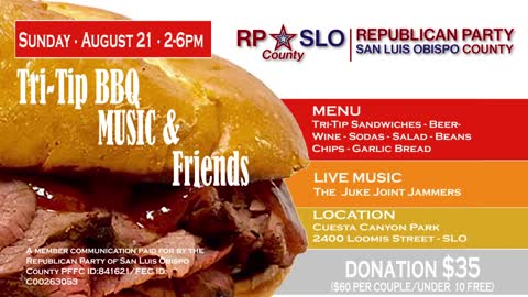 RPSLO Aug 21st BBQ Event Commercial