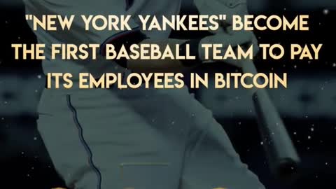 The First Baseball Team To Pay Its Employees In Bitcoin #shorts #coingabbar