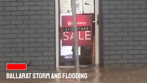 Australia is flash flooding
