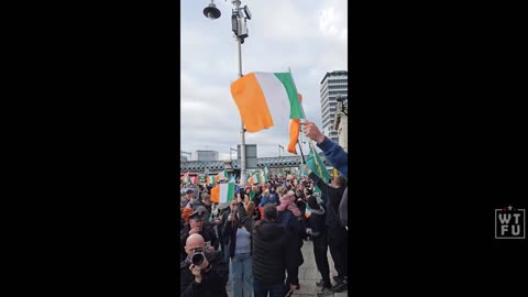 WATCH: Thousands pack streets in Ireland against mass illegal immigration