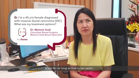 invasiveductal Carcinoma Treatment | Dr. Melanie Seah, Farrer Park Hospital Singapore