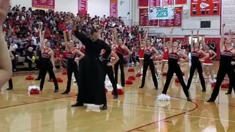 Cardinal Gibbons Catholic High School #DancingPriest