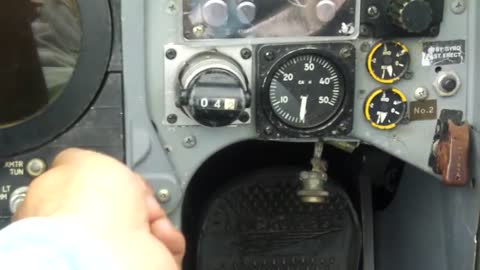 RCAF CF-104 Starfighter Sitting In the Cockpit