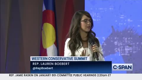 Lauren Boebert (Yee-Ha!) Western Conservative Conference - June 2022
