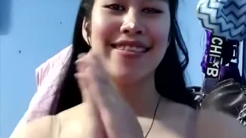 Hot Asian girl’s best TikTok competition 2022