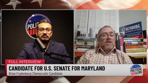 2024 Candidate for U.S. Senate for Maryland - Brian Frydenborg | Democratic Candidate