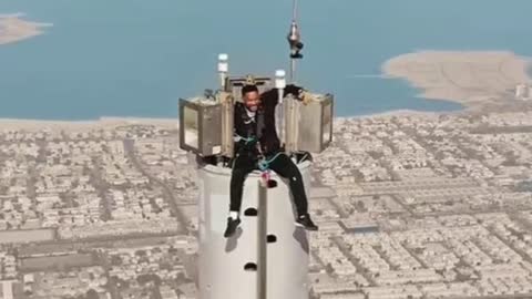 Will Smith Top of Burj Khalifa Dubai