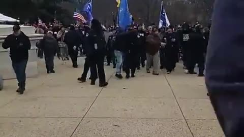 Capitol Protestors Let In