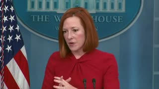 Psaki gives COWARDLY answer on biological males in women's sports