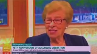 ANNE FRANK’S STEPSISTER EVA SCHLOSS~LIBERATION OF AUSCHWITZ WAS FAKED WITH PHOTOGRAPHERS AND CRISIS ACTORS