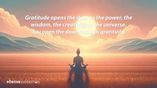 10 Minute Guided Gratitude Meditation - Your Daily Gratitude Practice