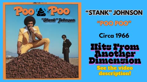 "Stank" Johnson - POO POO - 1966 Fantasy R&B FUNK SOUL - HITS FROM ANOTHER DIMENSION -Obscure Vinyl