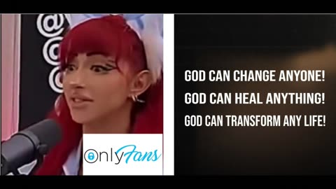 Only fans star comes to Jesus- changes her life-powerful story of redemption