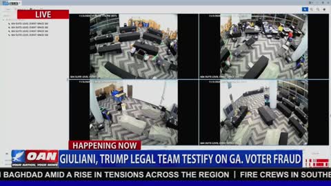 Video from GA shows suitcases filled with ballots pulled from under a table AFTER poll workers left