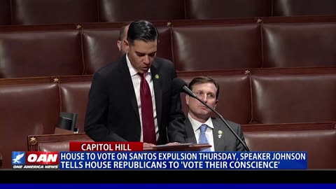 House To Vote On Santos Expulsion Thursday