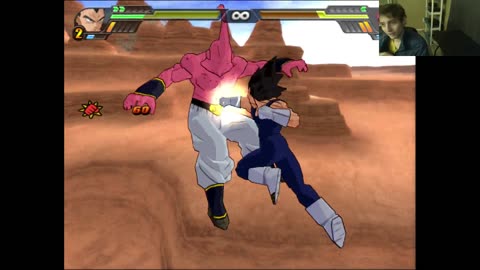 Vegeta VS Super Buu In A Dragon Ball Z Budokai Tenkaichi 3 Battle With Live Commentary