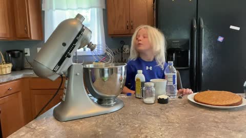 Lily Rose Kindergarten Cook: Pancake Mix Banana Bread
