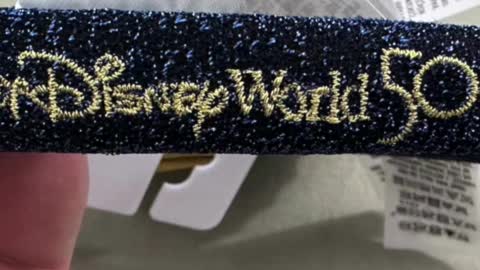 Walt Disney World 50th Anniversary Faux Gem Minnie Mouse Ears Headband #shorts